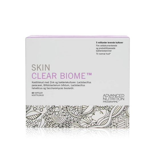 Skin Clear Biome ™ - Mavevenlige bakterier til problemhud